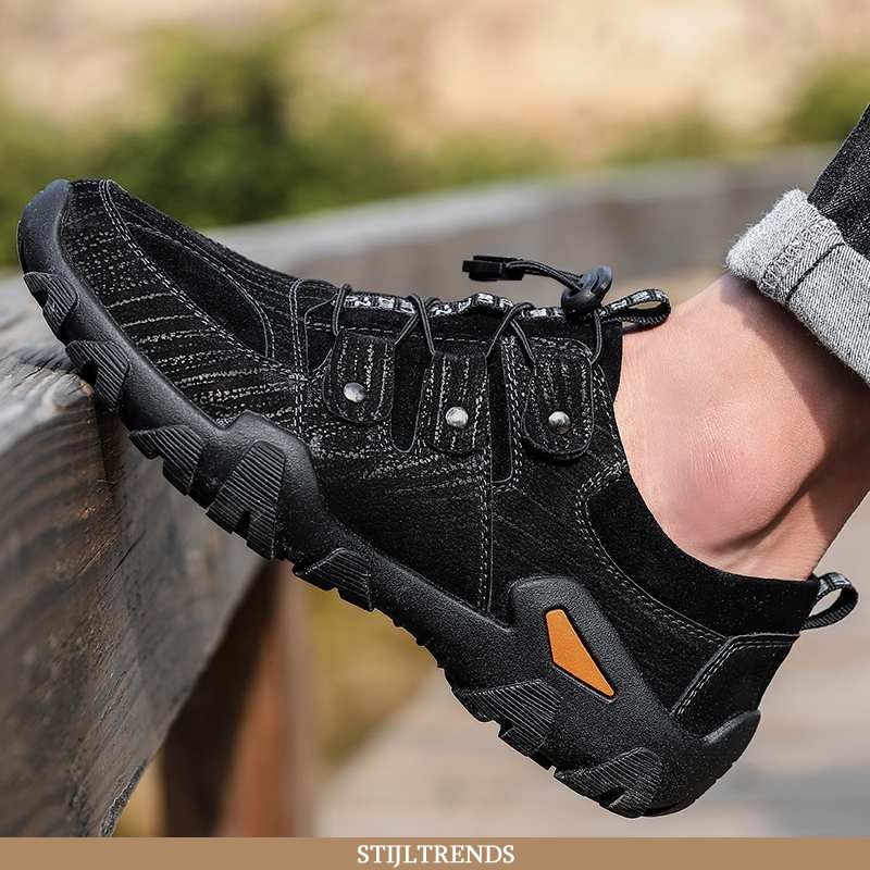 Leren bergschoenen heren deals