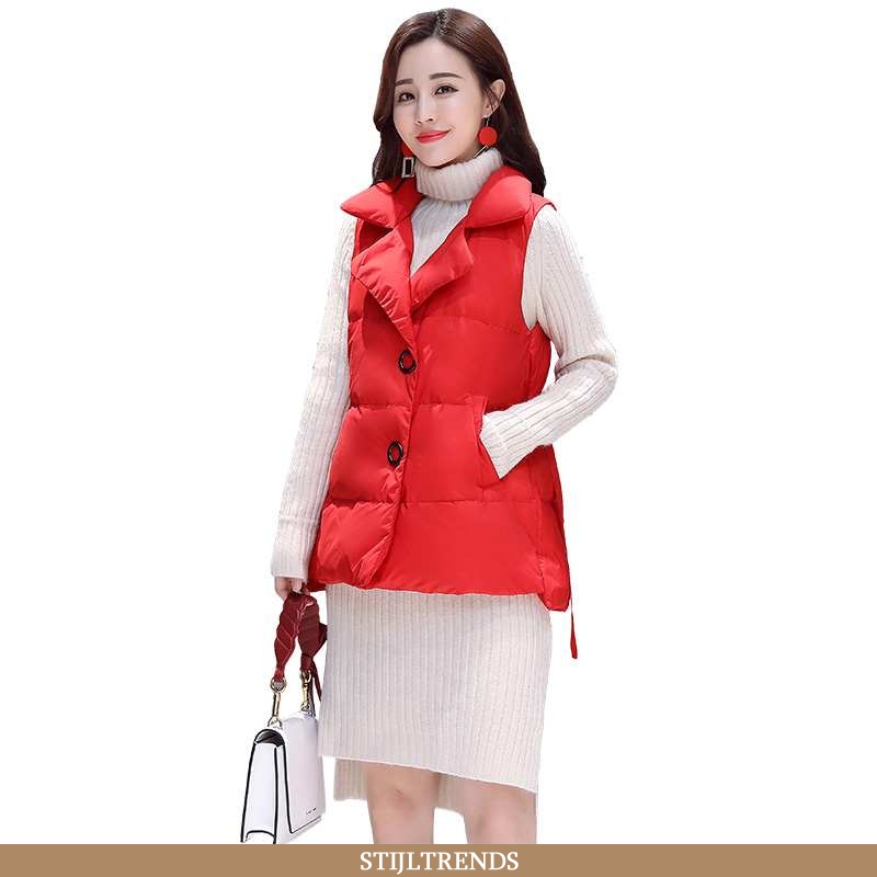 Gilet Dames Hippe 2020 Rood