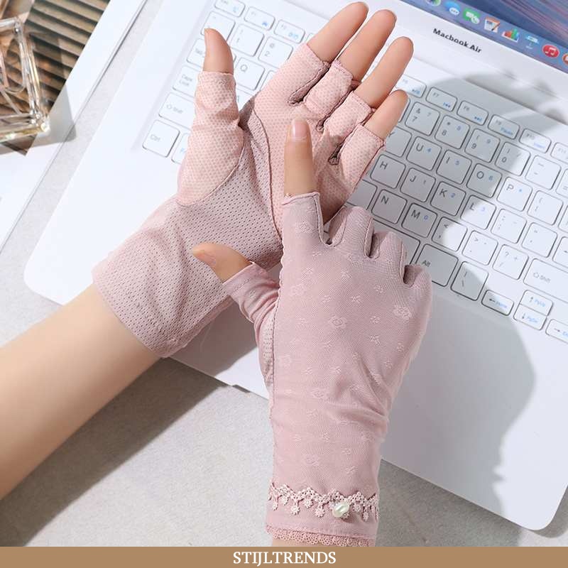 Handschoenen Dames Lente Roze