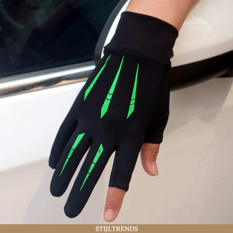 Handschoenen Heren Outdoor Antislip Groen