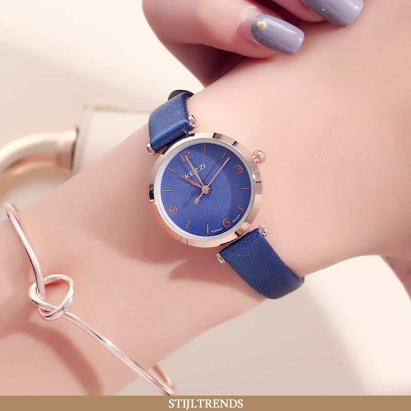 Horloge Dames Elegante Blauwe