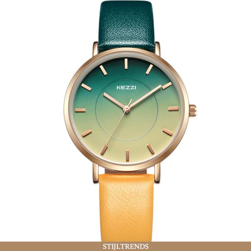 Horloge Dames Trendy Groen