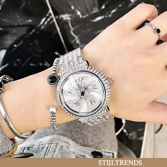 Horloge Dames Waterdichte Elegante Zilveren