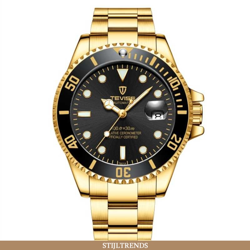 Horloge Heren Trendy Merken Gouden