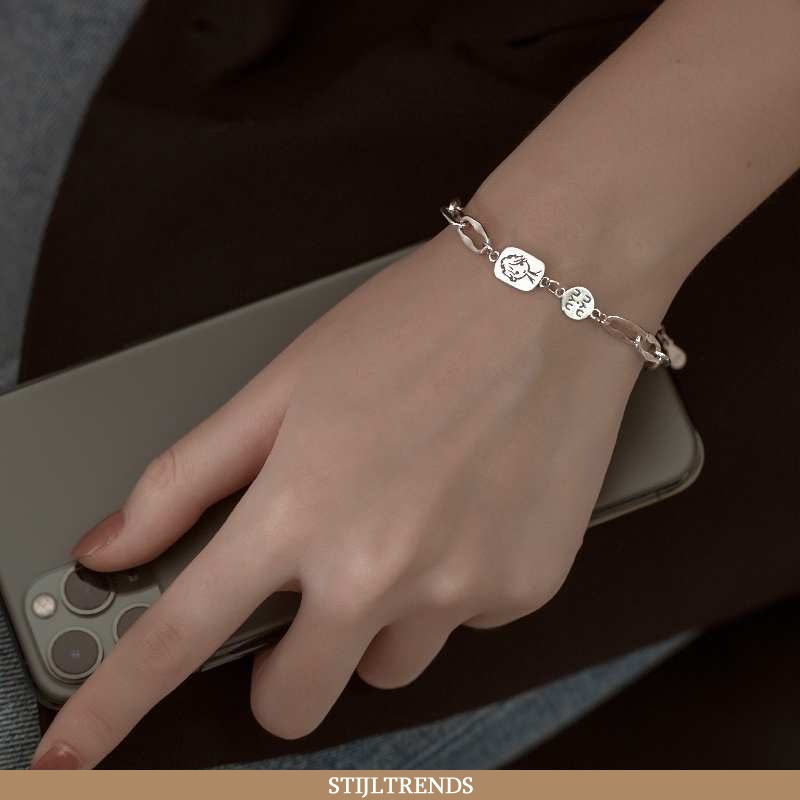 Zilveren Sieraden Dames Vintage Armbanden