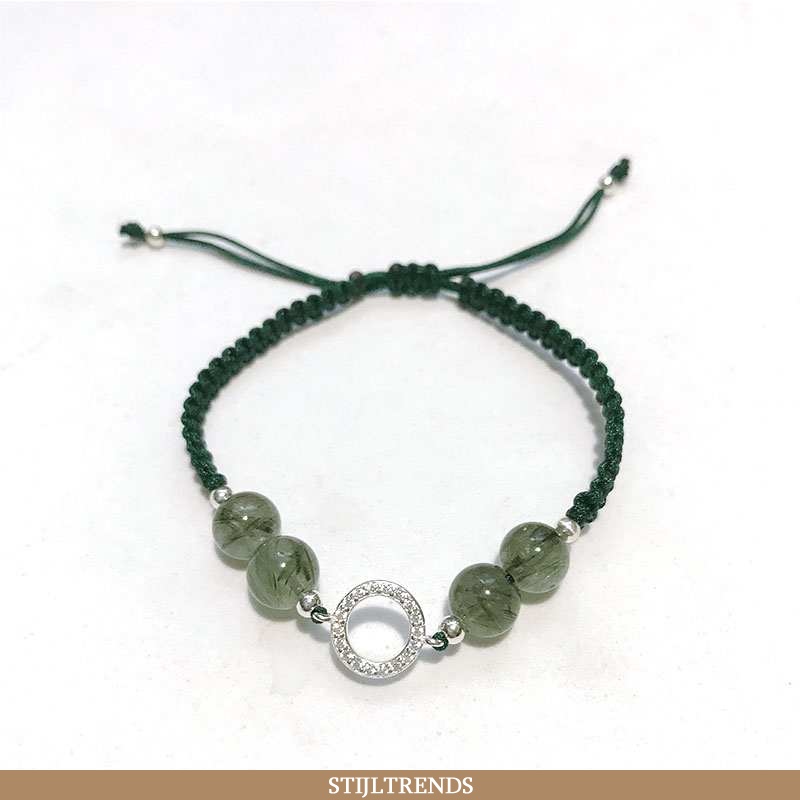 Armbandjes Dames Gevlochten Vrouwen Groen