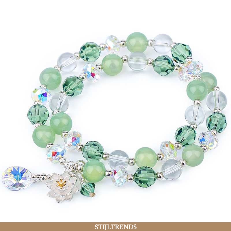 Armbandjes Dames Zilveren Zuiver Groen