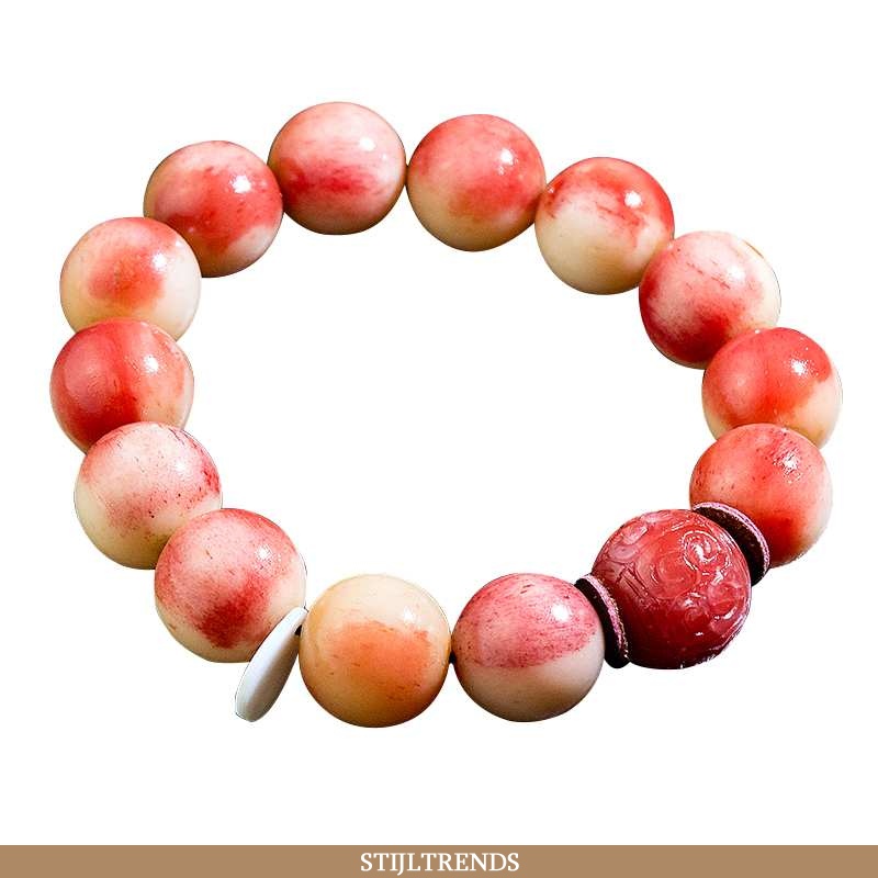 Armbandjes Heren Boeddha Roze