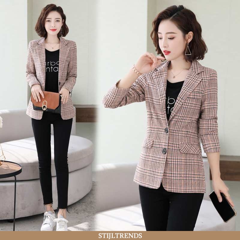 Blazer Dames Comfort Edele Roze