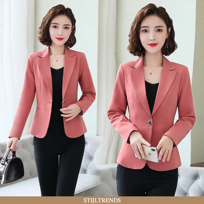 Blazer Dames Herfst Alle Wedstrijden Roze