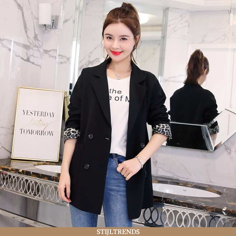 Blazer Dames Jas Grote Maten Nieuw