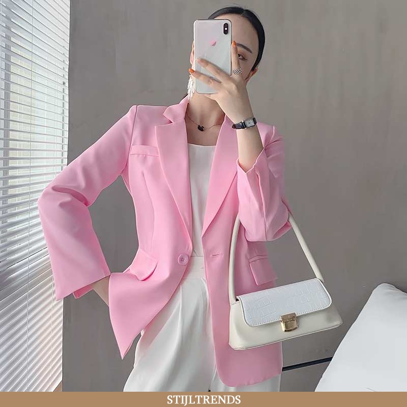 Blazer Dames Jas Hippe Vrouwen