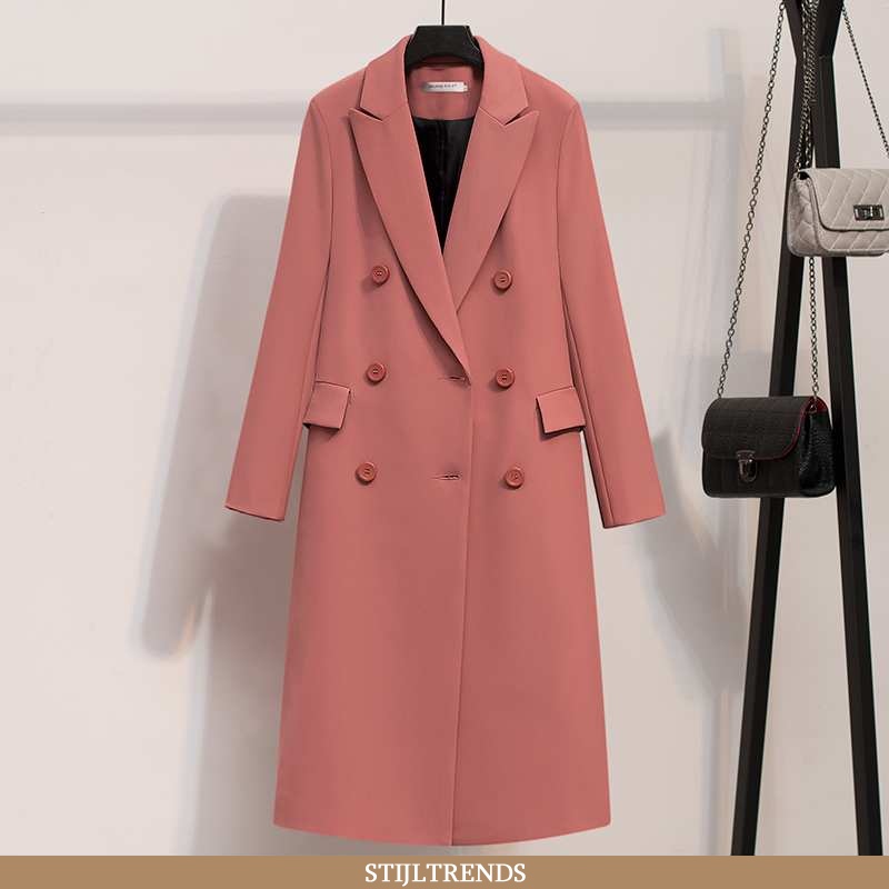 Blazer Dames Jas Zomer Rood