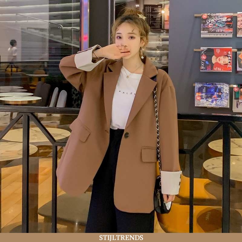 Blazer Dames Pak Hippe Elegante