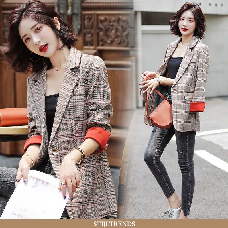 Blazer Dames Pak Lente Dame