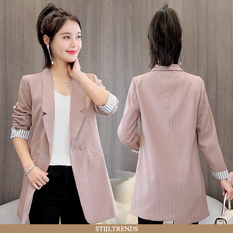 Blazer Dames Pak Lente Vrouwen