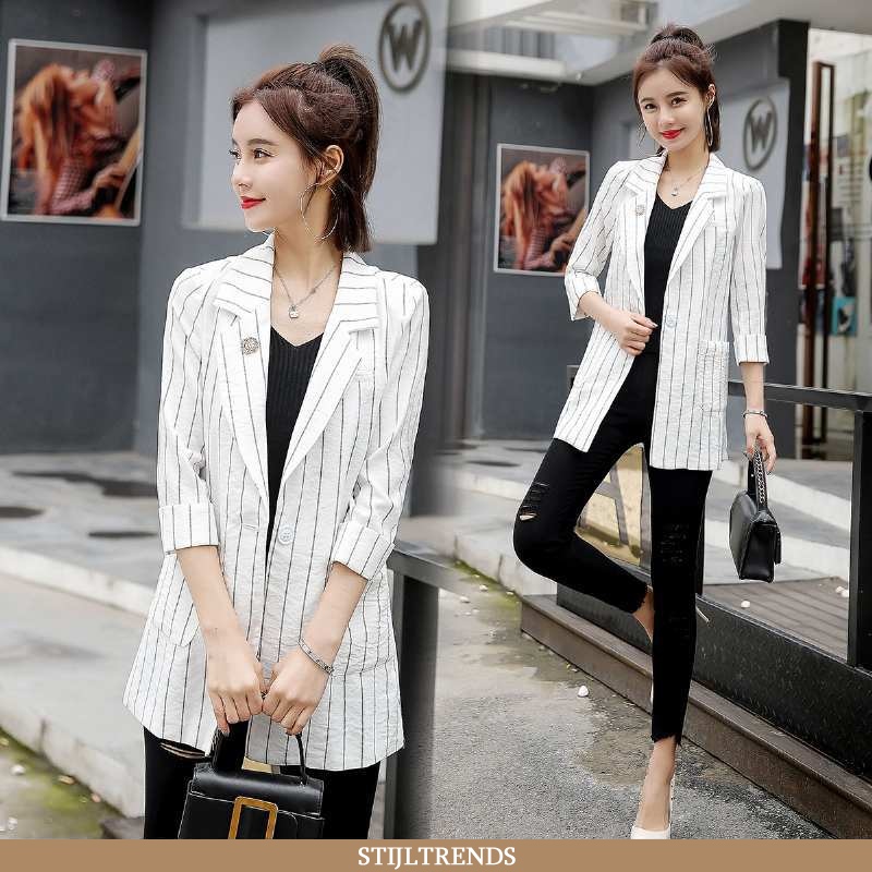 Blazer Dames Pak Zomer Elegante