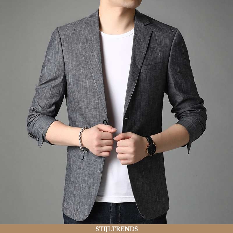 Blazer Heren Jas Casual Mannen