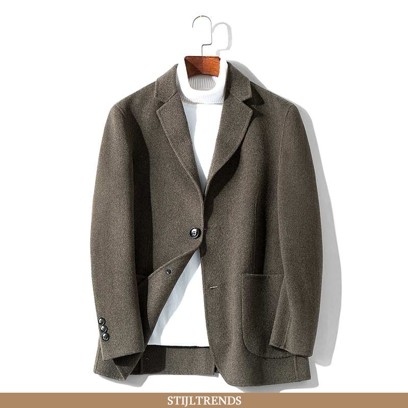 Blazer Heren Jas Kort Bruin
