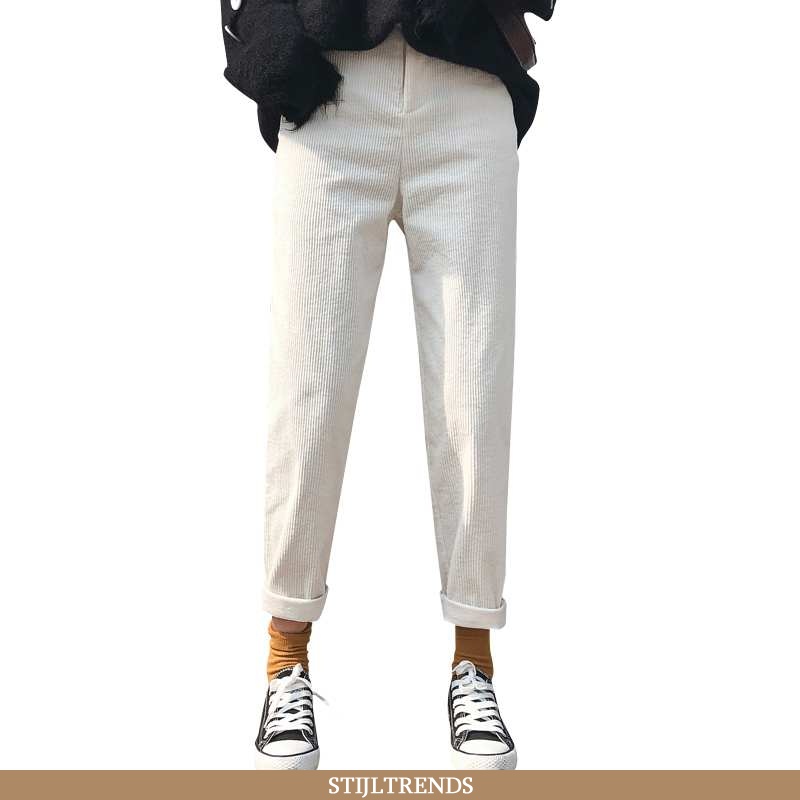 Broek Dames Comfort Harlan Witte