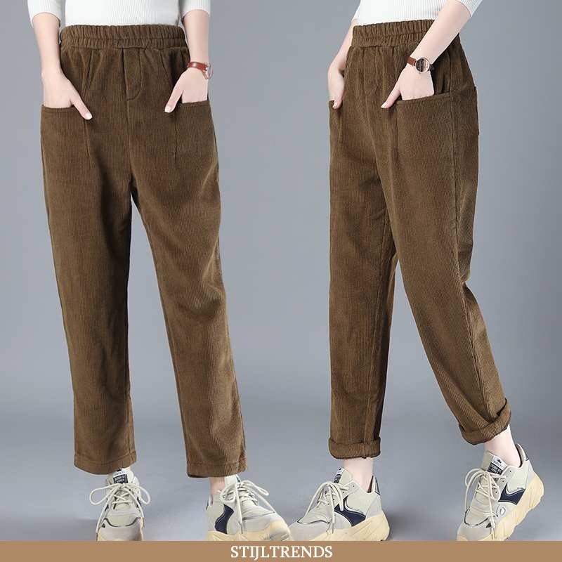 Broek Dames Trendy Persoonlijk Bruine