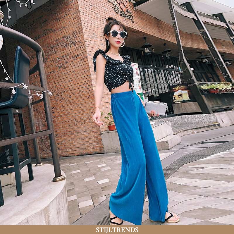 Broek Dames Zomer Alle Wedstrijden Blauwe