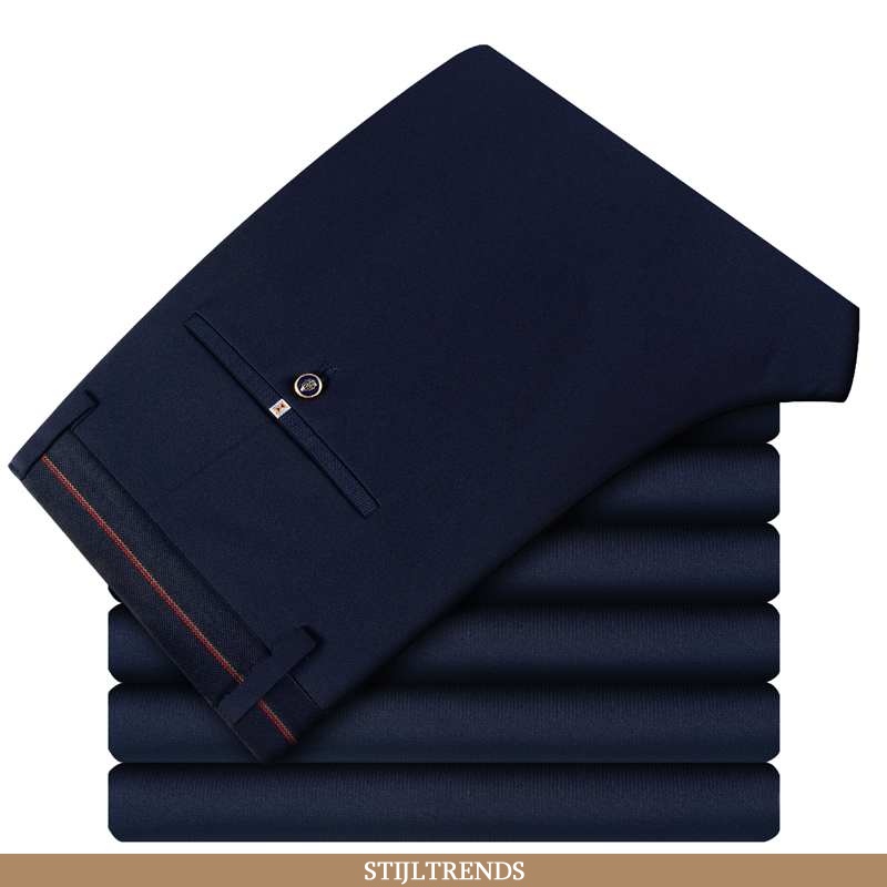 Broek Heren Business Mannen Blauwe