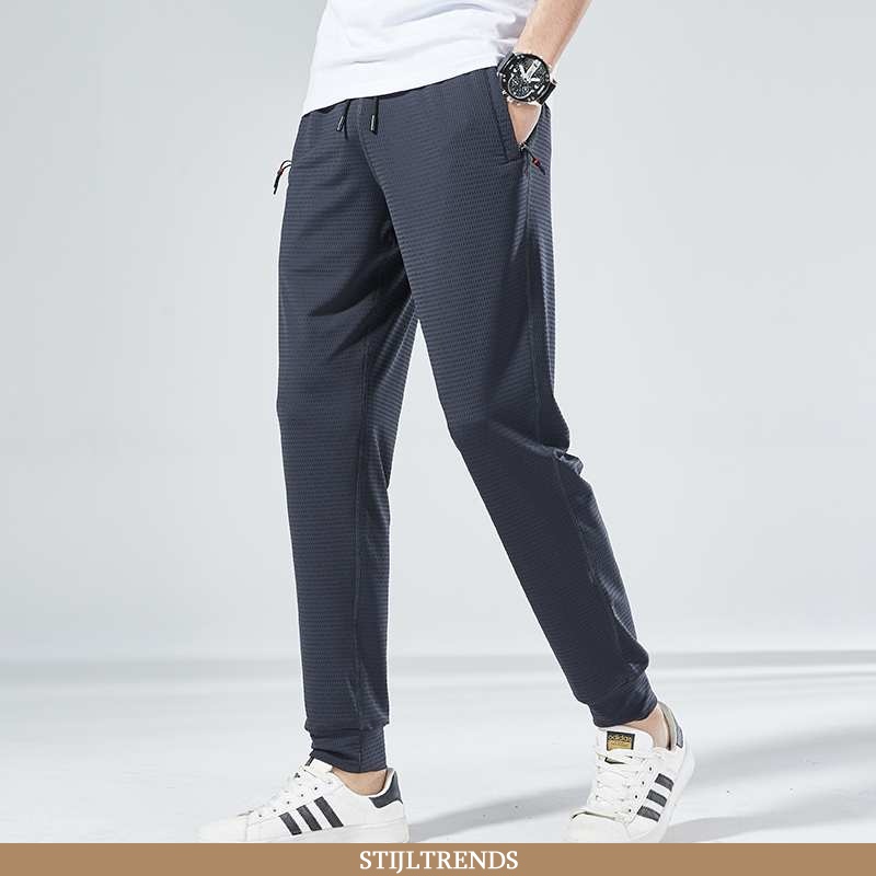 Broek Heren Casual Broek Dunne Gladde