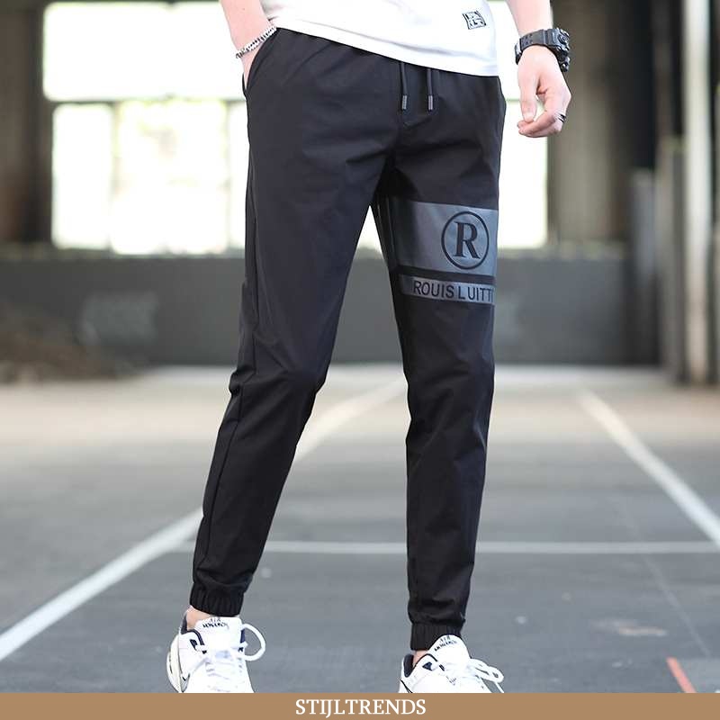 Broek Heren Casual Broek Dunne Mannen