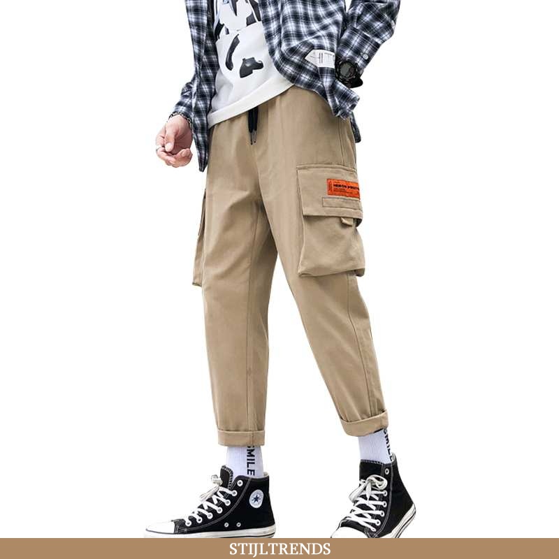 Broek Heren Casual Broek Hippe Student