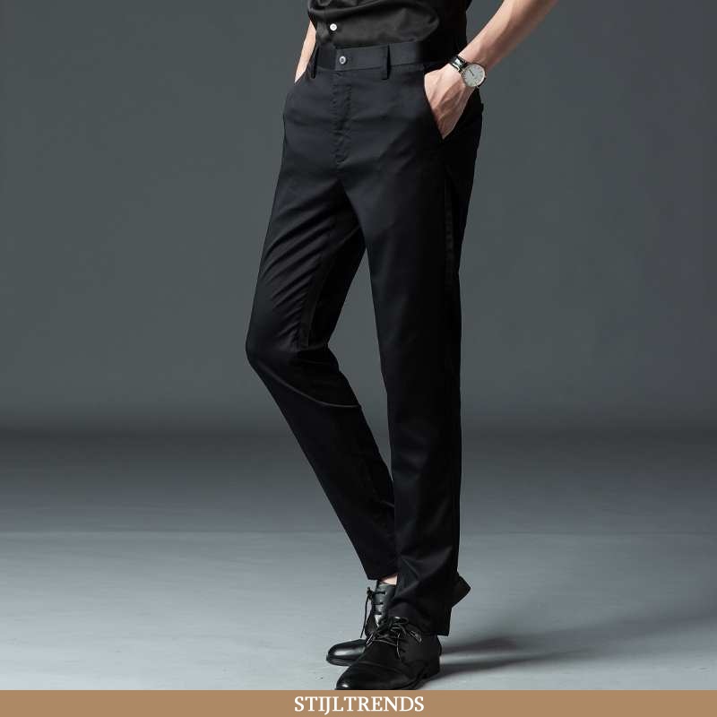 Broek Heren Casual Broek Mannen Zwarte