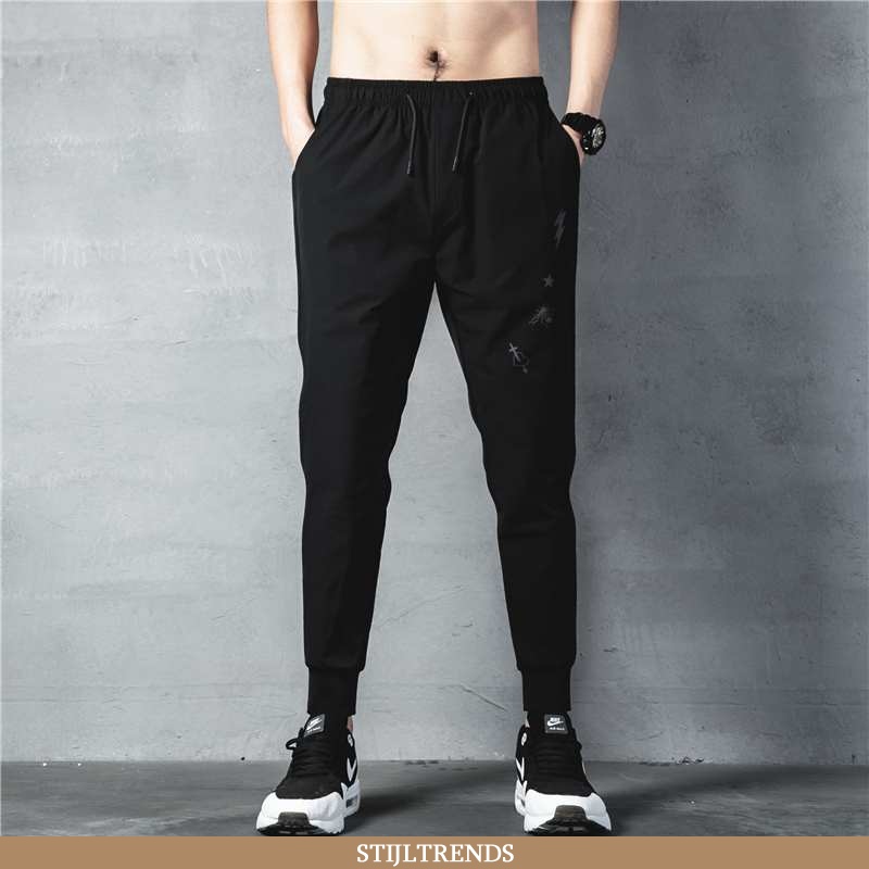 Broek Heren Casual Broek Slim Fit Mannen