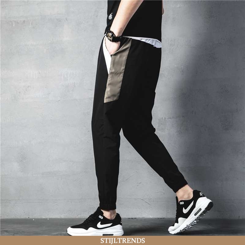 Broek Heren Casual Broek Trendy Mannen