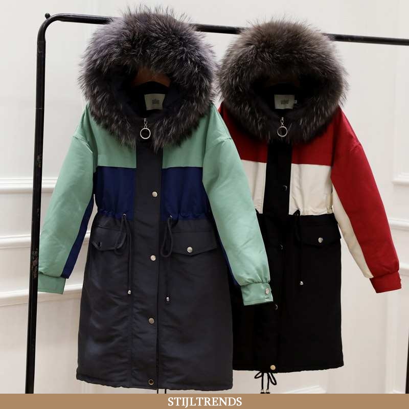 Donsjas Dames Comfort Groen