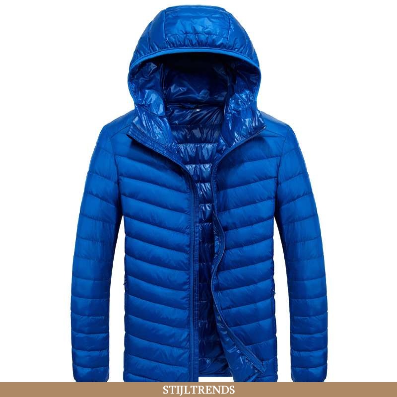 Donsjas Heren Donsjack Dons Dunne Blauw