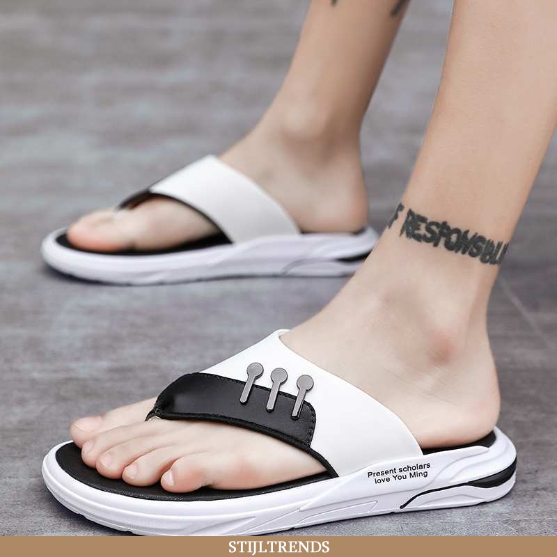 Flip Flops Heren Sandaal Trendy Wit