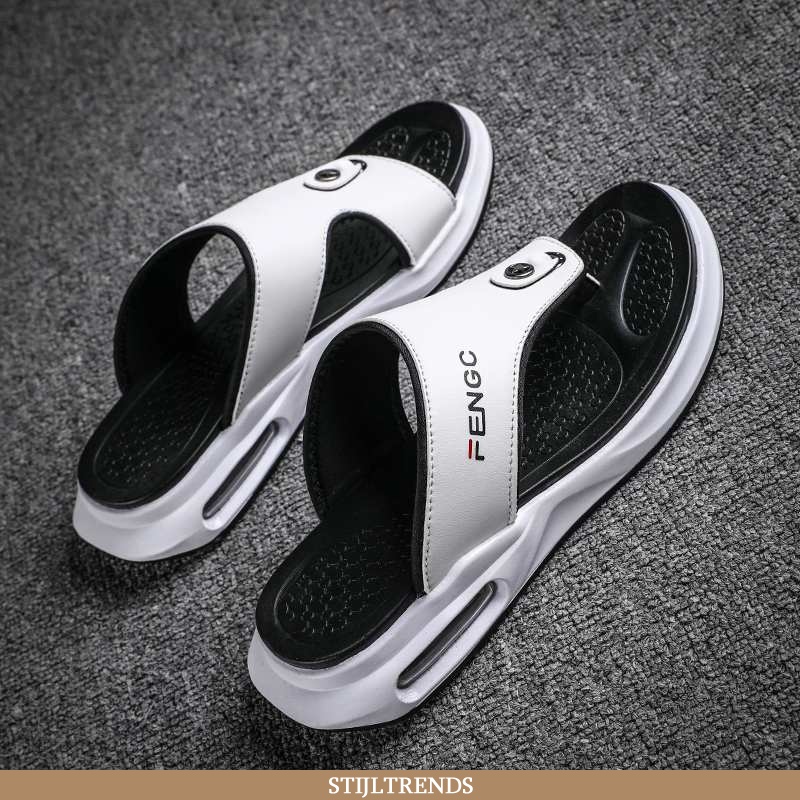 Flip Flops Heren Slipper Strand Wit