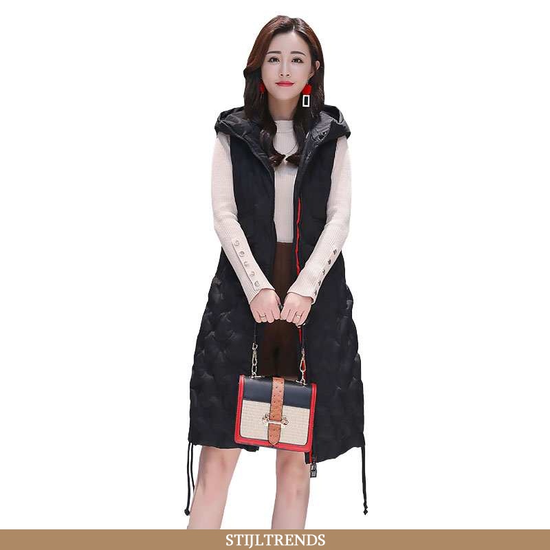 Gilet Dames Cardigan Lange Gemiddelde