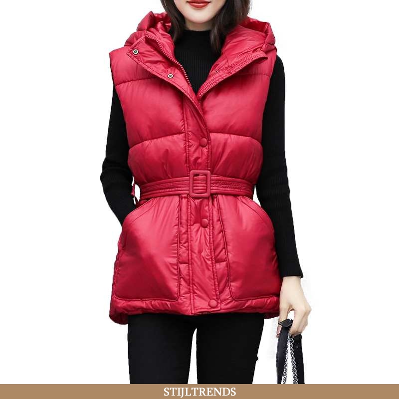 Gilet Dames Katoenen Jas Winter Nieuw