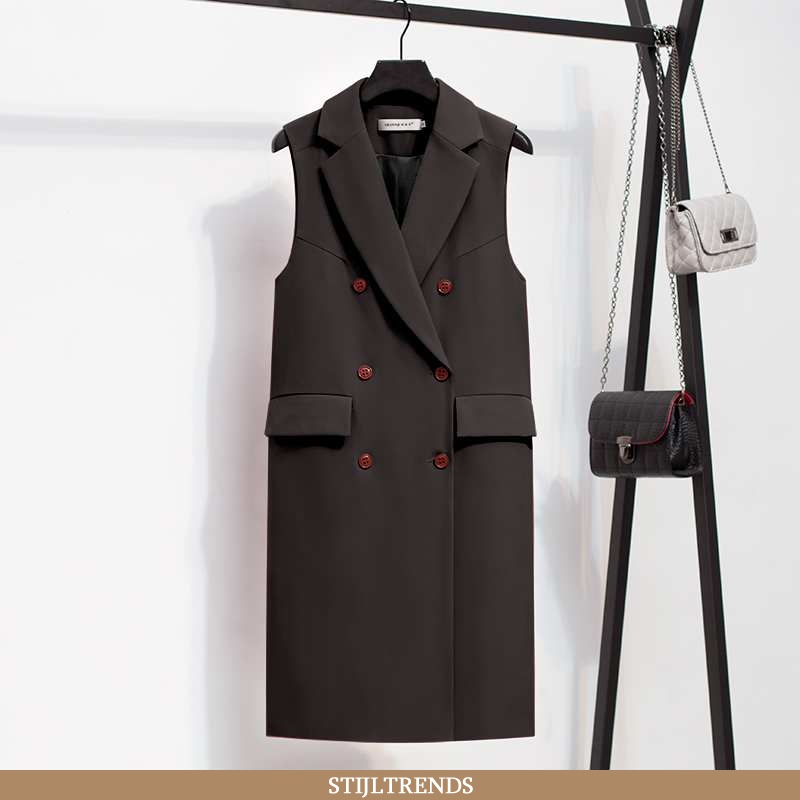Gilet Dames Onderhemd Slim Fit Mouwloos
