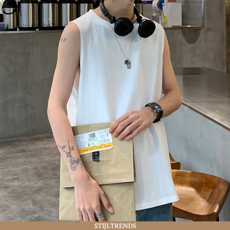 Gilet Heren Onderhemd Trendy Mouwloos