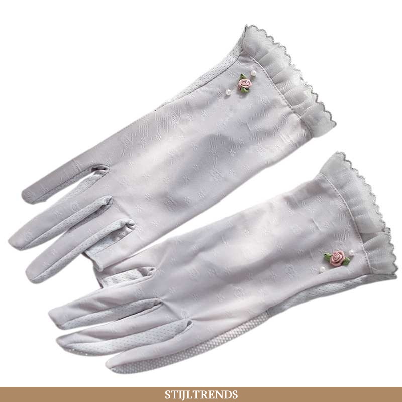Handschoenen Dames Herfst Ademende Grijs