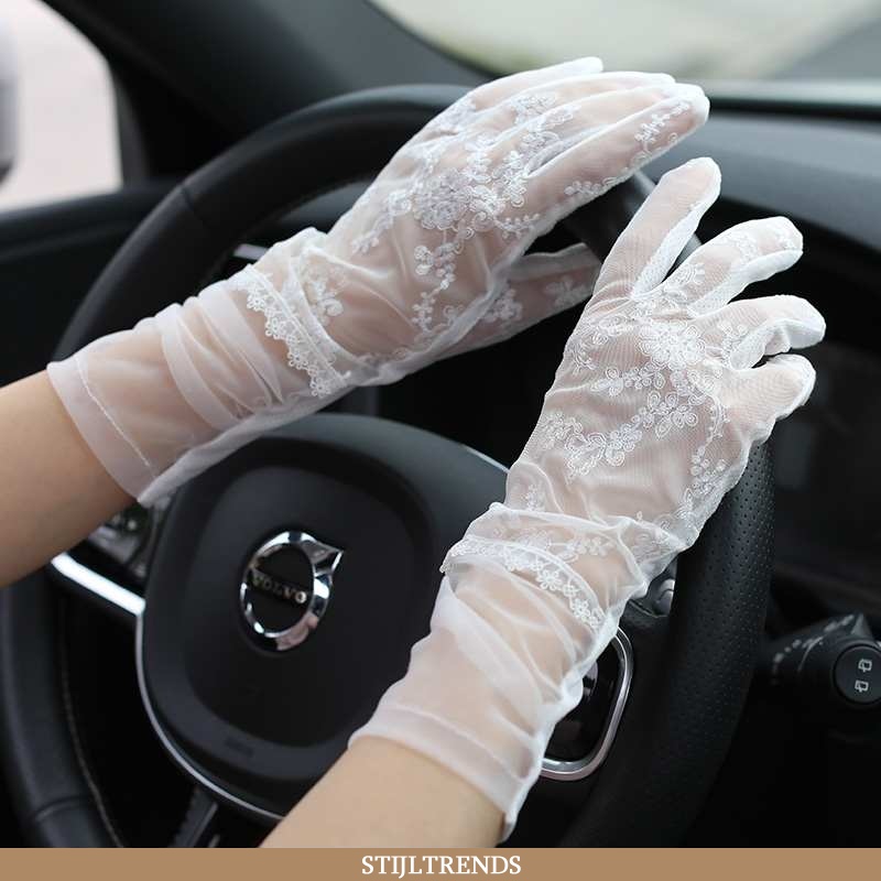 Handschoenen Dames Kant Dunne Handschoen