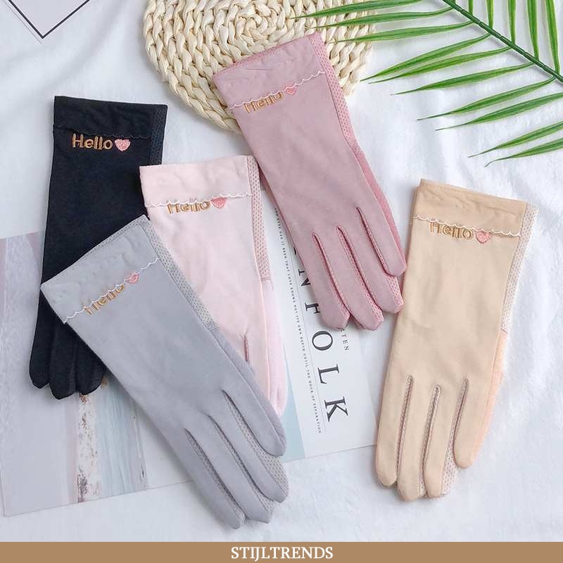Handschoenen Dames Katoenen Dunne Vrouw