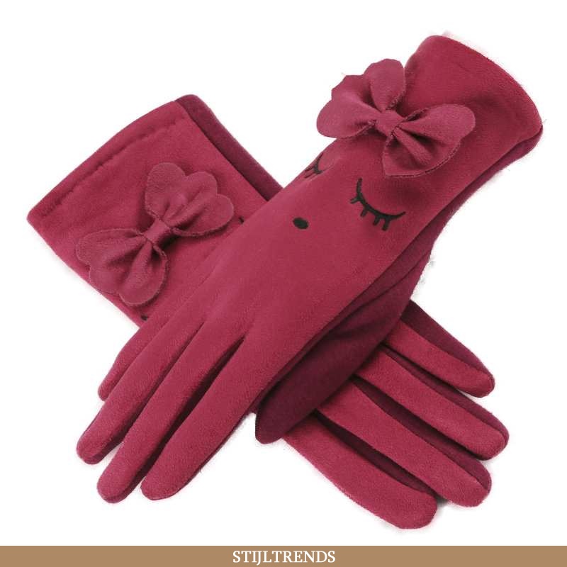 Handschoenen Dames Leren Dikke Vrouw
