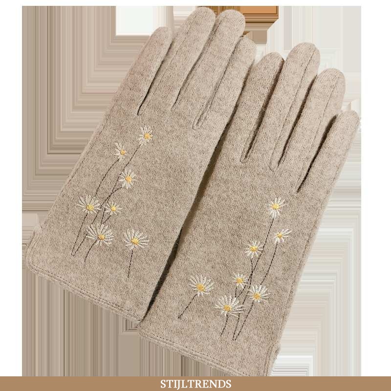 Handschoenen Dames Suede Lente Mooi
