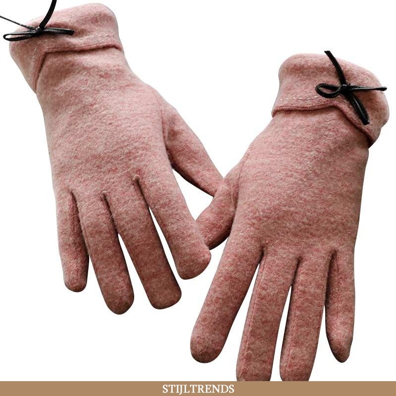 Handschoenen Dames Wollen Herfst Cyclus
