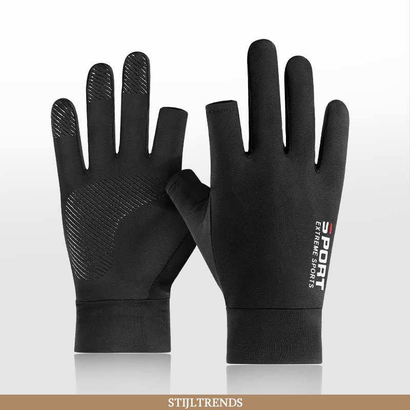 Handschoenen Heren Outdoor Dames Zwarte