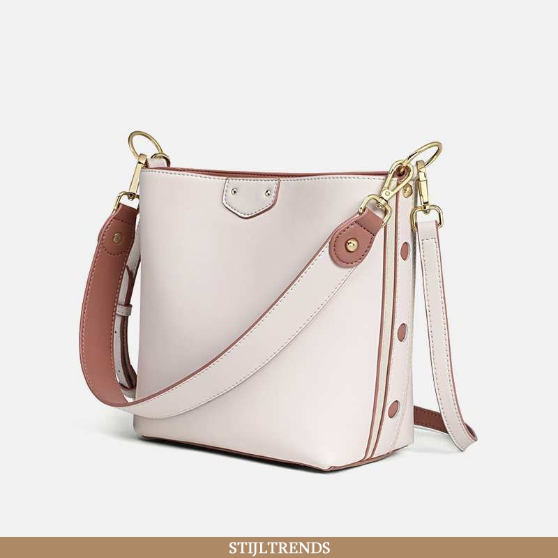 Handtas Dames Tas Leren Trendy Rood