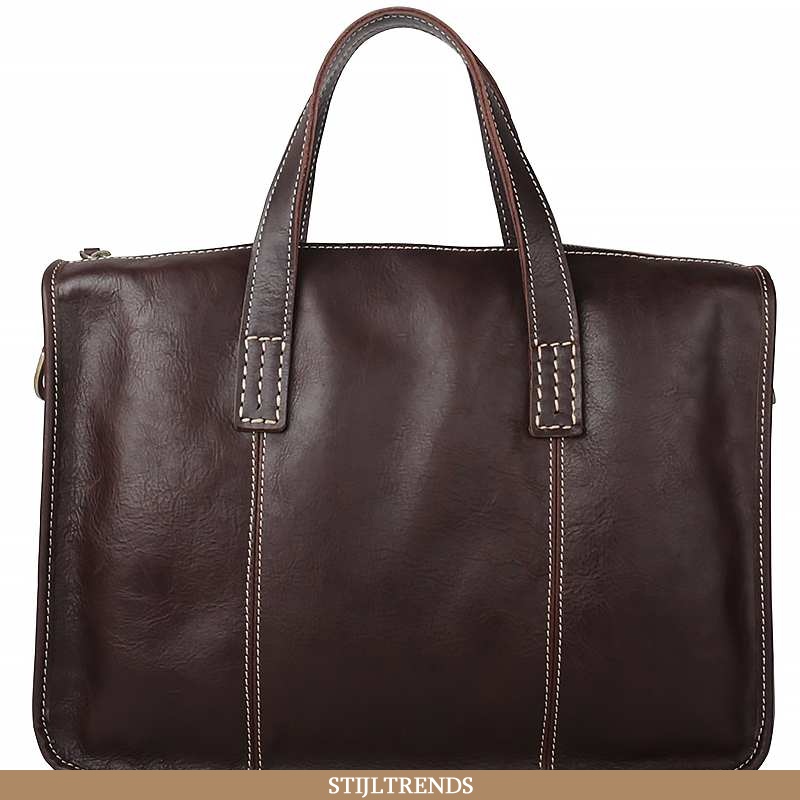 Handtas Heren Tas Leren Vintage Mannen